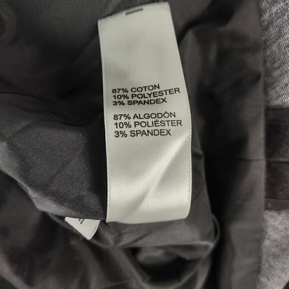 Doncaster Women's Gray Denim Look, Cotton Blend Peplum Style Jacket, Blazer Sz 4 - Picture 12 of 14